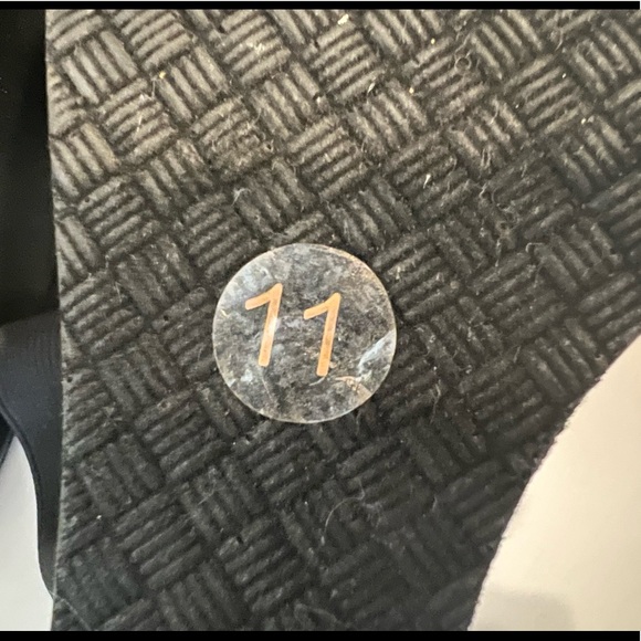 Charles David Black Sandals. Size 11. Worn once.  🌸 - Picture 5 of 9